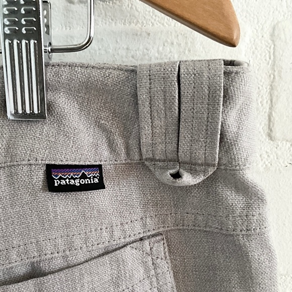 NWOT Patagonia Women Trouser Pants Hemp Straight/Wide leg Light Gray Eco Sz 12 - Picture 5 of 11